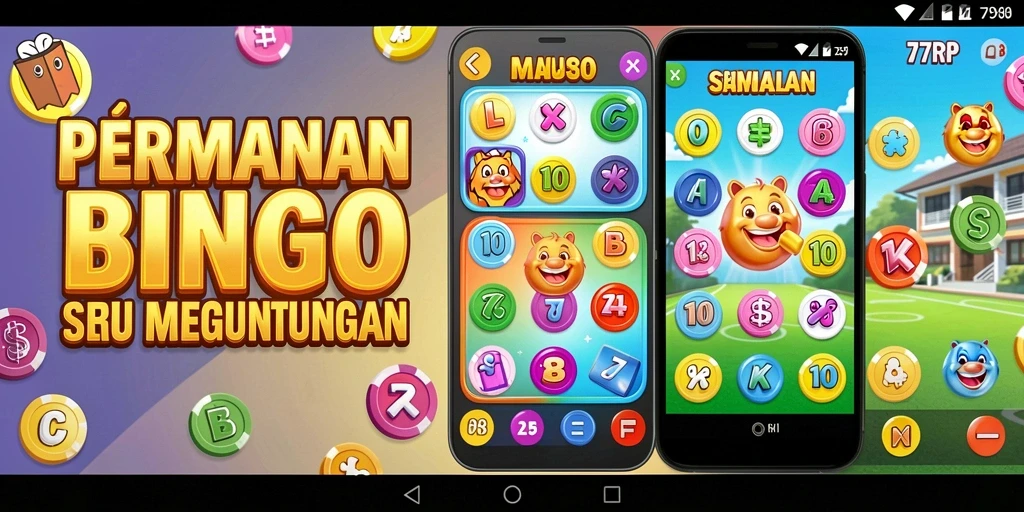 Gameplay seru Bingo di 77RP dengan animasi yang menarik.