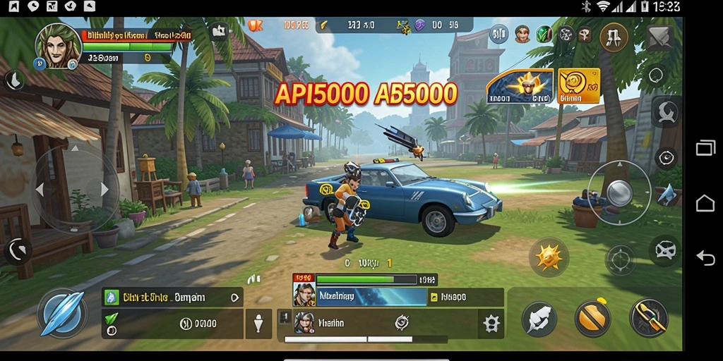 Screenshot utama API5000 yang menunjukkan antarmuka pengguna aplikasi Utility yang intuitif.