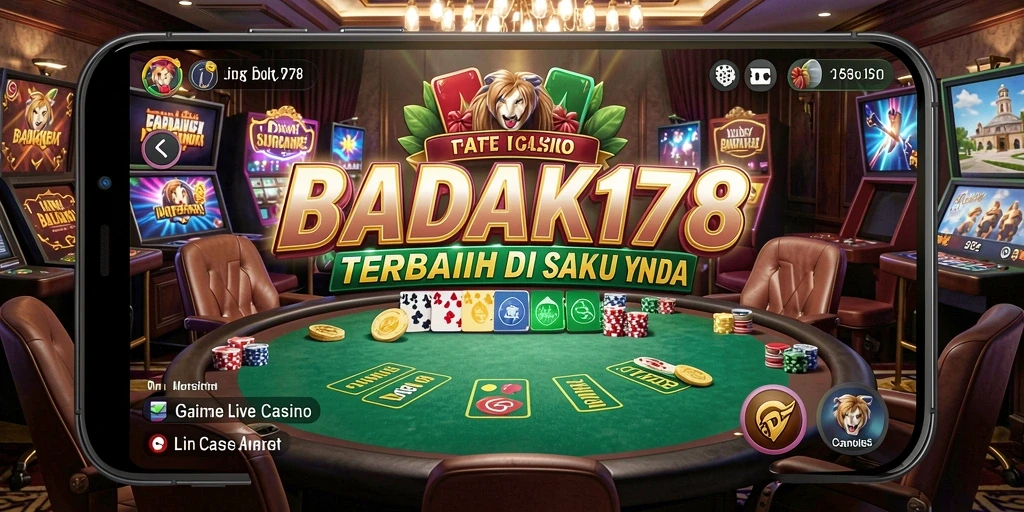 Gameplay menarik di aplikasi Live Casino BADAK178.