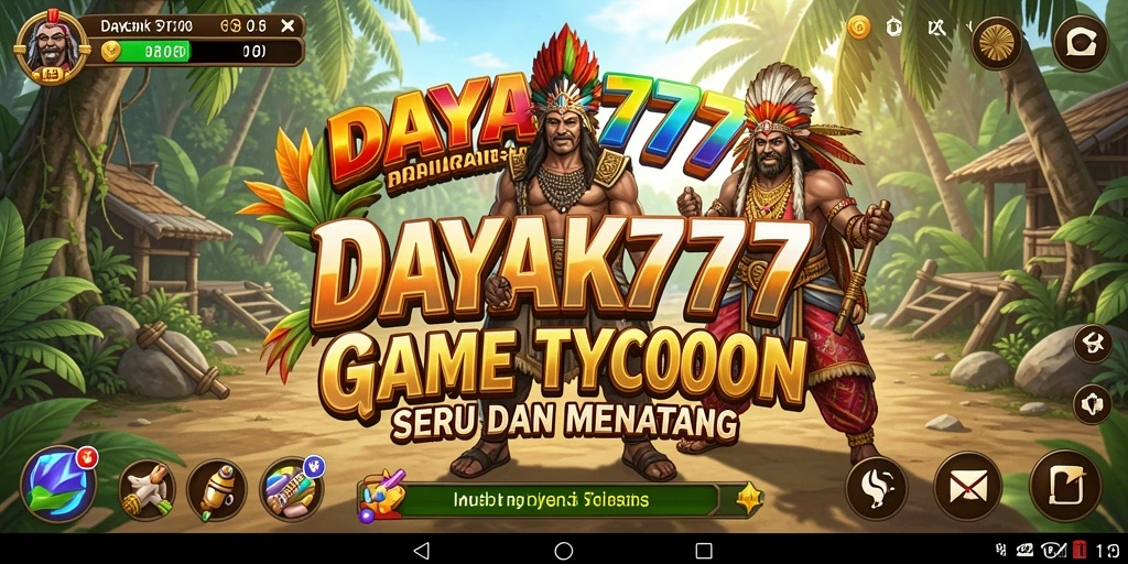 Screenshot gameplay DAYAK777 yang menunjukkan aktivitas Tycoon.
