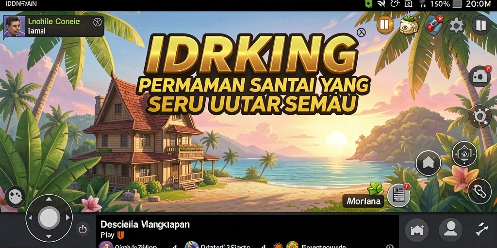 Gameplay seru dan menantang di IDRKING yang penuh warna.