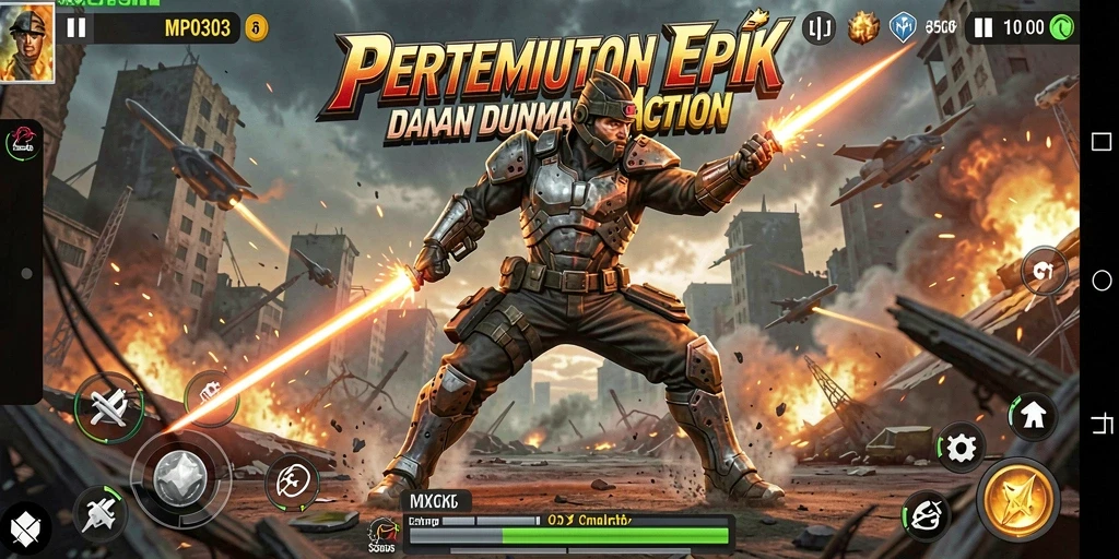 Tampilan gameplay intens dalam <strong>MPO303</strong> dengan aksi yang mendebarkan.