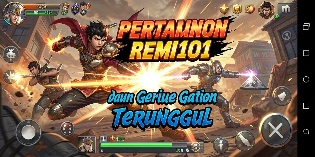 Tangkapan layar menunjukkan aksi mendebarkan dari gameplay <strong>REMI101</strong>.