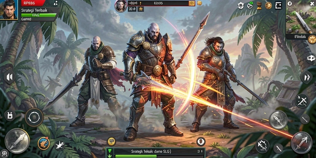 Gameplay epik dalam RP886, penuhi tantangan strategi!
