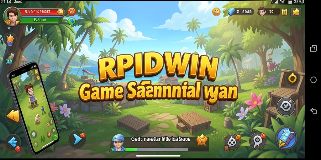 Tampilan gameplay RPIDWIN yang menarik dan menyenangkan.