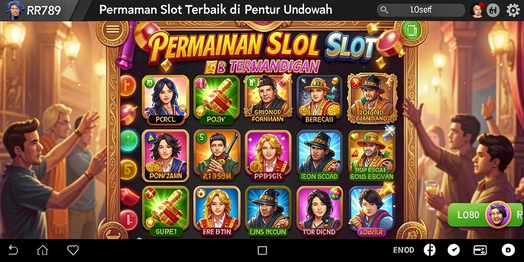Gameplay Slot menarik di RR789 dengan peluang menang besar.