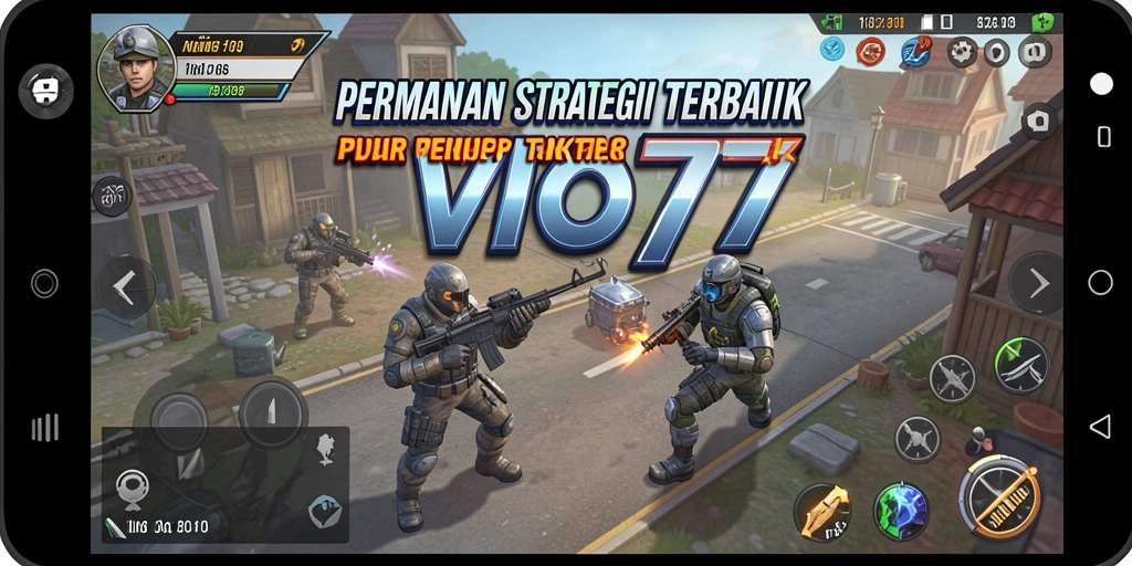 Screenshot VIO77 menunjukkan pertempuran strategi yang intens dan mendebarkan.